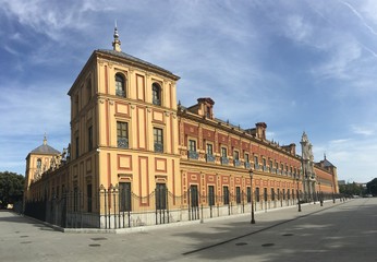 Fototapeta na wymiar Palacio de San Telmo panorama