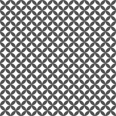 Seamless Intersecting Geometric Circle Pattern