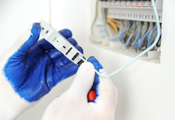 Electric connects Time switch Stairway light