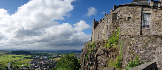 View of Stirling castle, Scotland