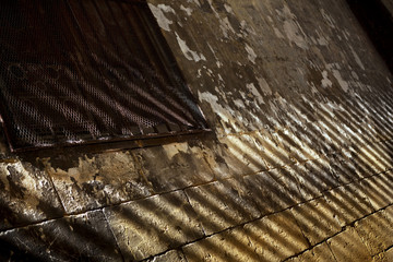 Grilling on a wall