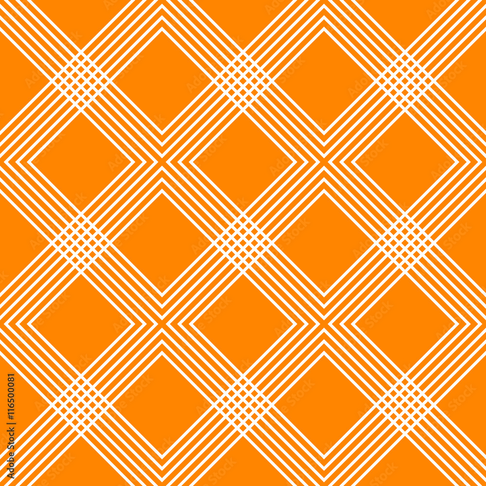 Aufkleber Minimal geometric pattern with intersecting lines forming interl