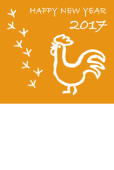 酉年　年賀状イラスト