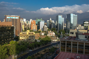 Fototapeta na wymiar Costanera Center - Santiago - Chile