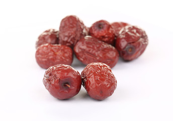 Dates isolated on the white background