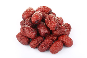 Dates isolated on the white background