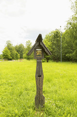 Russian wooden architecture.