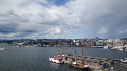 Harbor Of Oslo Norway