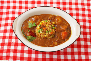 おいしそうなカレーライス