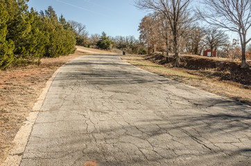Old Hiway 66 in Oklahoma