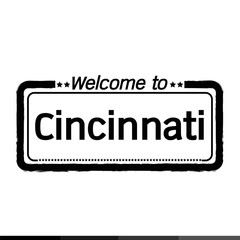 Welcome to Cincinnati City illustration design