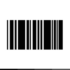 Barcode icon illustration design