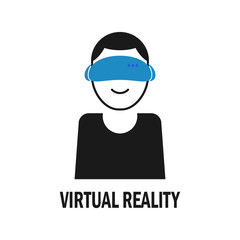 man and virtual reality