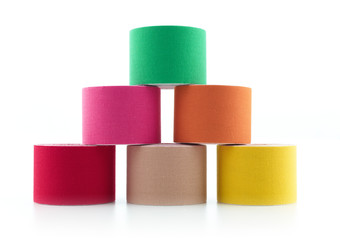 Therapeutic self adhesive tape.