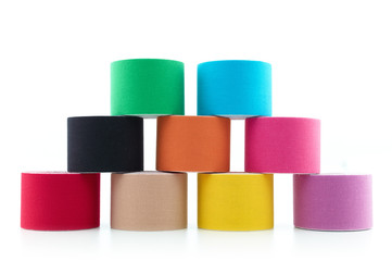 Therapeutic self adhesive tape.