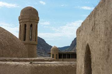 Old oriental antique fortress