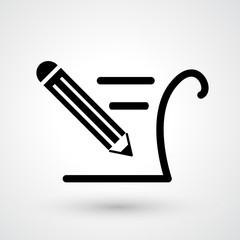 pencil icon