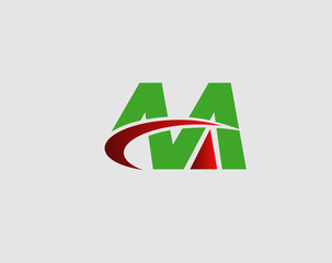 AA company group linked letter logo

