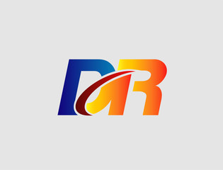DR company linked letter logo
