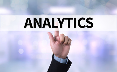 ANALYTICS (Analysis Analytic Marketing  Graph Diagram)