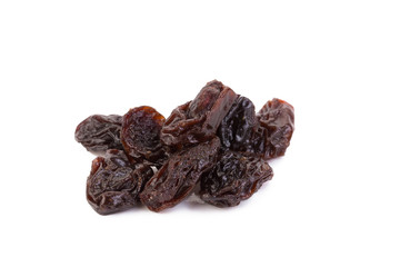 raisins isolated on white background
