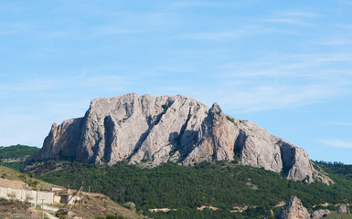 Porsuk-Kaya mountain, Crimea  