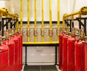Industrial extinguishing system.