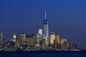 Manhattan Skyline from New Jersey side.