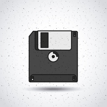 floppy disk isolated icon design, vector illustration  graphic