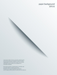 Vector abstract cut background