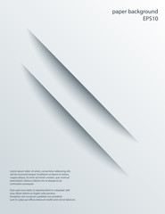 Vector abstract cut background