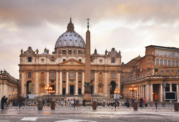 Obraz premium Square of St. Peter. Vatican City