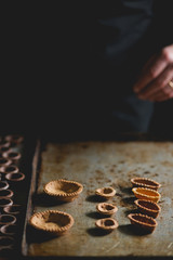 shortcrust pastry baskets