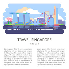 Singapore flyer city