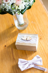 Wedding rings box