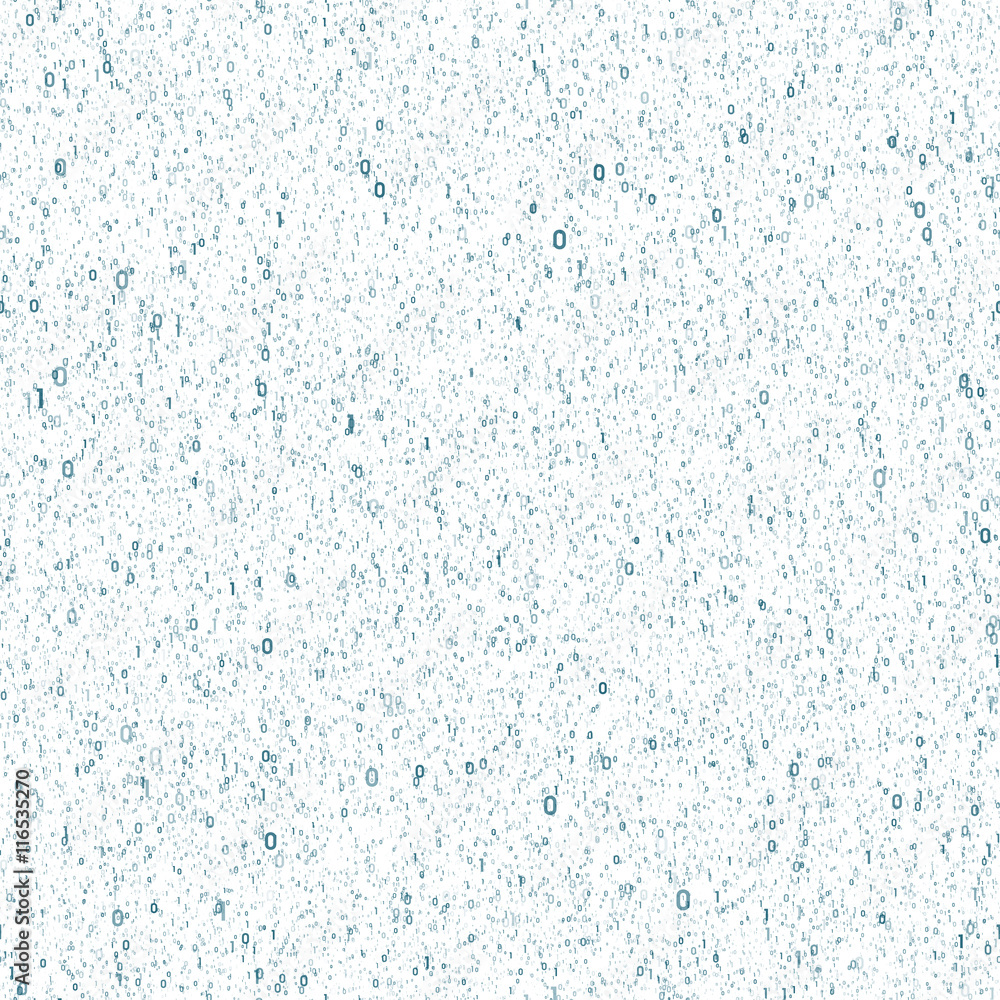 Poster digital binary code - seamless texture