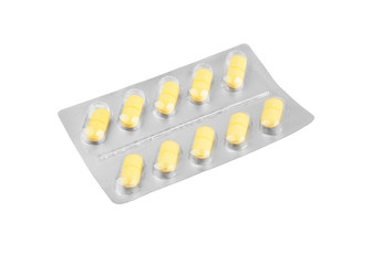 Pills in blister package