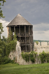 Siklos Castle in Hungary, Back Tower