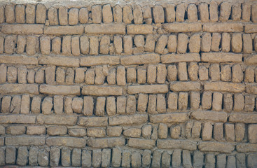 texture old clay bricks