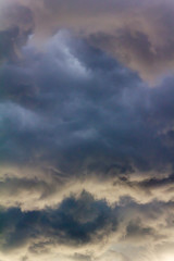Obraz premium Black clouds when rain is come