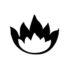 Simple fire icon