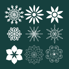 Decorative elements set