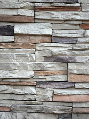 Stone wall texture of vintage background