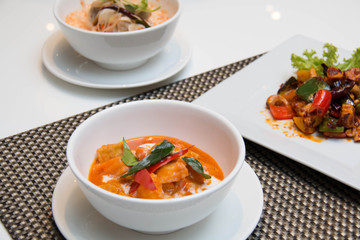 variety of food