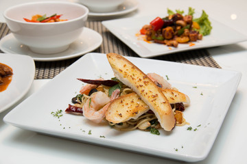 variety of food