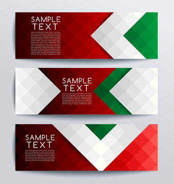 Abstract Flag Background : Vector Illustration