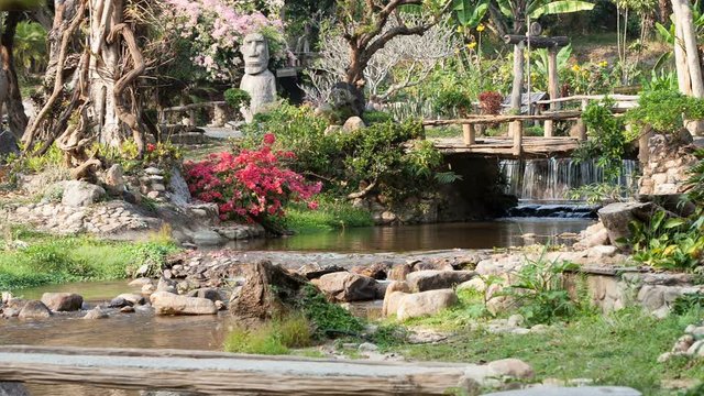 River flows thru the jungle