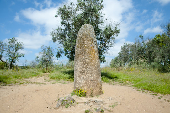Menir dos Almendres - Evora - Portugal