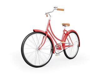 Printed roller blinds Bike red bicycle vintage