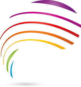 Spirale Logo, Multimedia, farbig